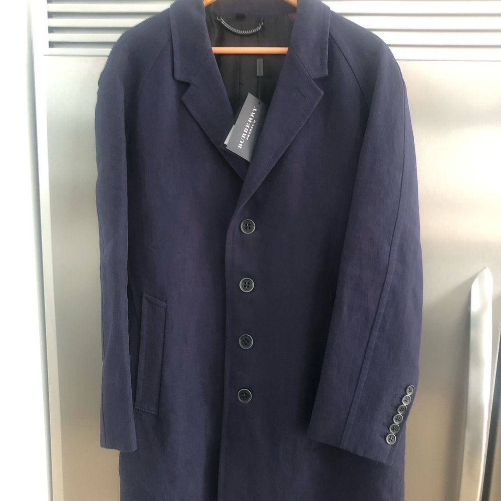 Burberry Prorsum Men’s Deep Indigo Coat